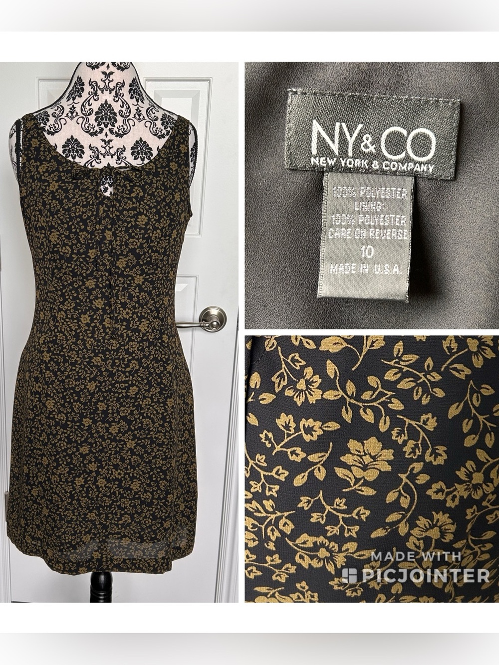 New York & Co. Sz 10 floral dress